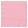Creative Converting 240 Count Celebrations Lunch Paper Napkins, Classic Pink