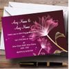 Purple Flower Stunning Engagement Party Personalised Invitations