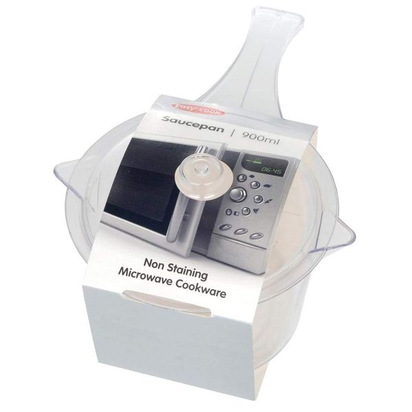 Easy Cook Clear 900 Ml Saucepan