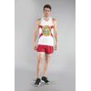 BOA Men’s Print Running Singlet (2600P) (Florida, Small)