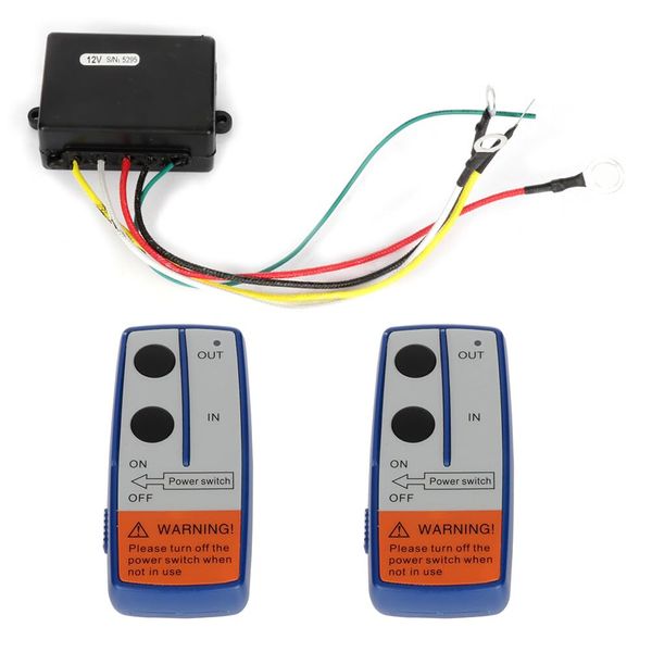 LSAILON Winch Remote Control Switch 150FT 12V Electric Wireless for Truck ATV UTV - Durable Design