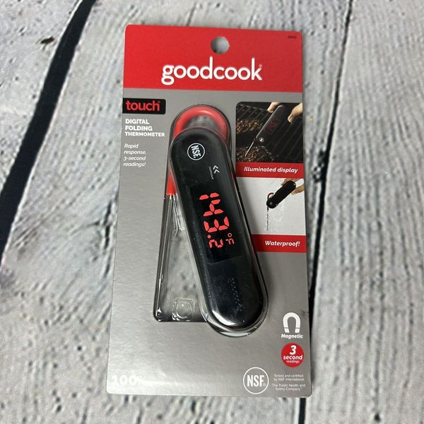 Goodcook Digital Kitchen Meat Instant Read Thermometer, Cooking Food Candy BBQ