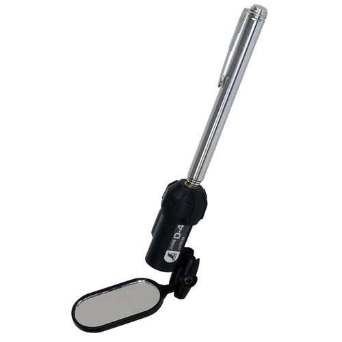 sinwa測定 Inspection Mirror D Oval Light with 25 X 50 mm 74158