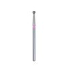 Staleks diamond nail drill bit, "ball", red, head diameter 2,5 mm -FA01R025