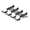 A&F Rod Décor - 1.5" Sinlge Brackets (Set of 4) - Cocoa
