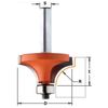 Concave R. C% 2fcusc. Cutter HW S 8, D 25 R = = 6.4 DX