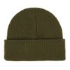 C.C Babies' Winter Knit Plain Cuff Skull Cap Beanie Hat, Dark Olive