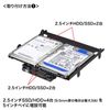 Sanwa Supply TK-HD3 HDD/SSD Converter Mounter