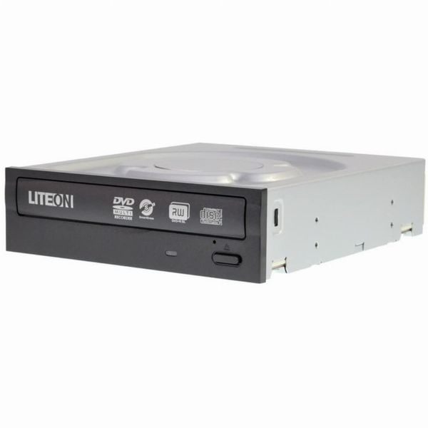 LiteOn IHAS324-17 24x DVDRW Retail Kit, Black