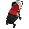 Footmuff/Cosy Toes Compatible with Joie Chrome Pushchair Fire Red