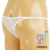 Unisex Ultrathin See-through Thin String ro-raizuha-hubakku White