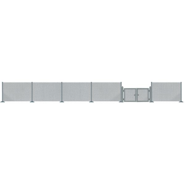 Metal Industrial Fencing