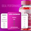 Lipo Chewies Gummies - Advanced Formula Supplement Support, 180 Gummies for 3 Months