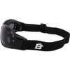 Birdz Eyewear Eagle Motorcycle Goggles (Black Frame/Smoke Lens)