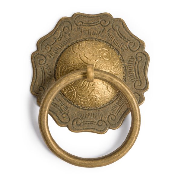 Buddha's Scepter Brass Pulls – Set of 2, 3.7", by Hardware Philosophy