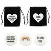 Sacred Essence Rainbow Sentiment 3cm Stone in a Bag (2 Designs)