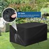 Velfree Fire Pit Cover Rectangle,70 Inch Rectangular Firepit Covers,Waterproof Gas Fire Pit Table Cover - 70 x 32 x 15 Inch