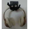 Hand Shaped Headphone Holder - Wall Mounted Headset Stand (Black)
