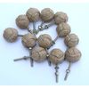 Riyex Nautical.Gift.Decor 12 Knotty Door knobs - Nautical Drawer pulls - Jute Rope Drawer pulls