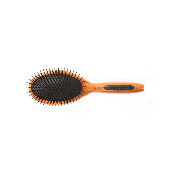 Bass Brushes Large Oval Nylon Wood Brush, 1 EA