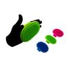 3 Pcs Pet Dog Cat Grooming Brush Rubber Pad