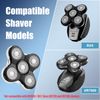 Shaver Replacment Heads Compatible with Remington Balder RX5 Head Shaver (2 Count)