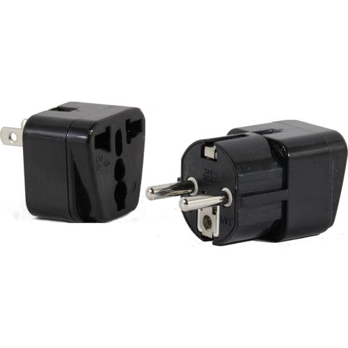 US to VIETNAM SOUTH KOREA Travel Adapter Plug Universal ASIA Type E(C/F) A 2-Pk