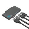 IMMEDIA IMD-SGO352 Docking USB3.0 Hub&HDMI&LAN for SurfaceGo Gun Metallic