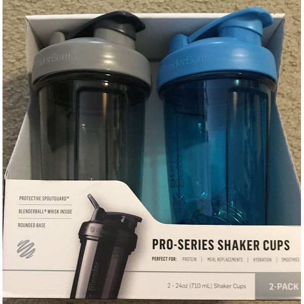 Blender Bottle Pro Series Shaker Cups 2-Pack Brand New!