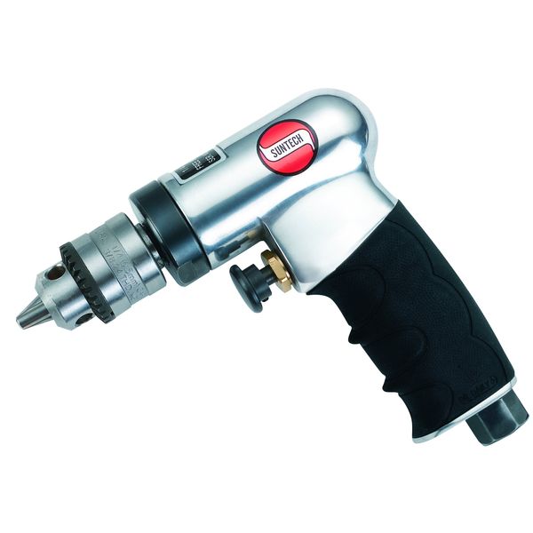 Suntech Sm7283 1/4" Mini Air Drill, Silver