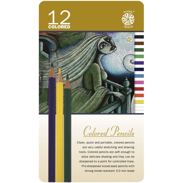 Pentalic Colored Pencil Set
