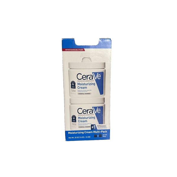 CeraVe Moisturizing Cream 16 oz pump + 16 oz refill, 2-pack