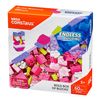 Mega Bloks Construx DYG82 Bold Box of Building Construction Bricks Pink 60pc