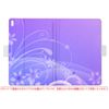 dtab Compact d-02K Case Folio Cover Direct Paste Type Flower Purple 001996