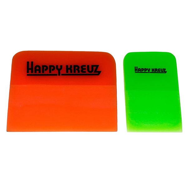 Happy Kreuz HZ4119 Rubber Squeegee for Water Pasting Dedicated Rubber Squeegee 2 Size Rubber Spatula PPF Protection Film