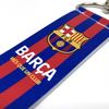 FC Barcelona Key Chain, Pennant Style Key Holder, Free