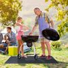 BBQ Under Grill Mat for Outdoor Grill Double-Sided Oilproof Fireproof Waterproof