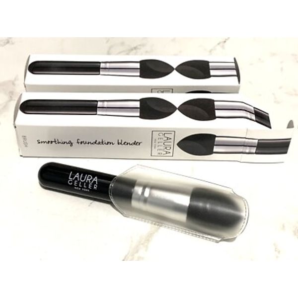 2X - Laura Geller Smoothing Foundation Blender Sponge Brush - full size NIB