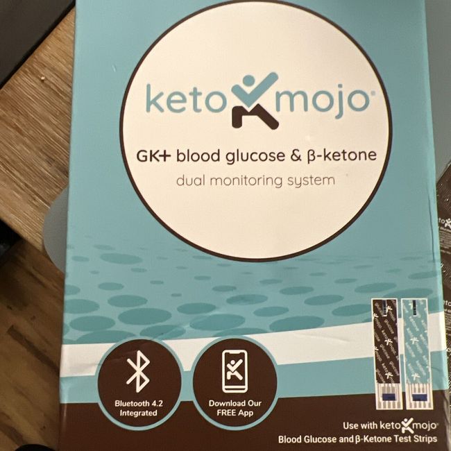 Keto Starter Kit: GK+ Blood Glucose & Ketone Meter