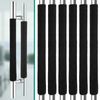 Geesatis Premium 6 Pack Appliance Handle Covers,Refrigerator Door Handle Covers,Black