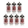 New Gain Matched Septet (7) JJ Electronics Tesla 12AX7 / ECC83-S Vacuum Tubes