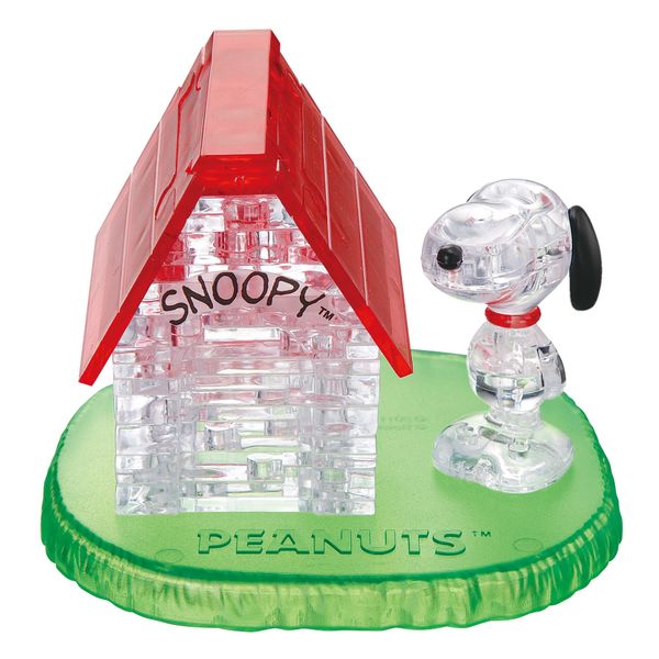 Crystal Puzzle Snoopy House