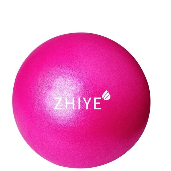 ZHIYE Mini Pilates Ball Yoga Small Exercise Ball Core Fitness Bender, Yoga, Stability, Barre, Training Physical Therapy Anti-Slip Swiss Ball Gym Home