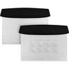 2PCS Bench Dough Scraper Stainless Steel Kitchen/Pastry/Food/Bread/Cutting Board