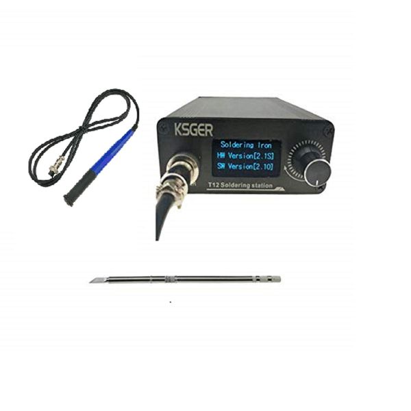 Werse V2.0 T12 Digital Temperature Controller Soldering Station Electric Soldering Iron Tips T12-K + 9501 Handle