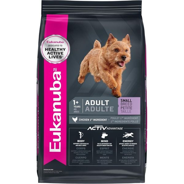 Eukanuba Adult Small Breed Dry Dog Food, 4.5 lb