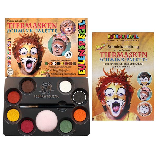 8 Colour Palette Animal Make-up Box