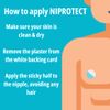 Niprotect - Nipple Plasters for Runners - 24 Pairs per Pack (25mm Diameter)