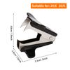 Eagle Staple Remover, Extra Wide Finger Grip, Steel Jaws,3-Pack, Black