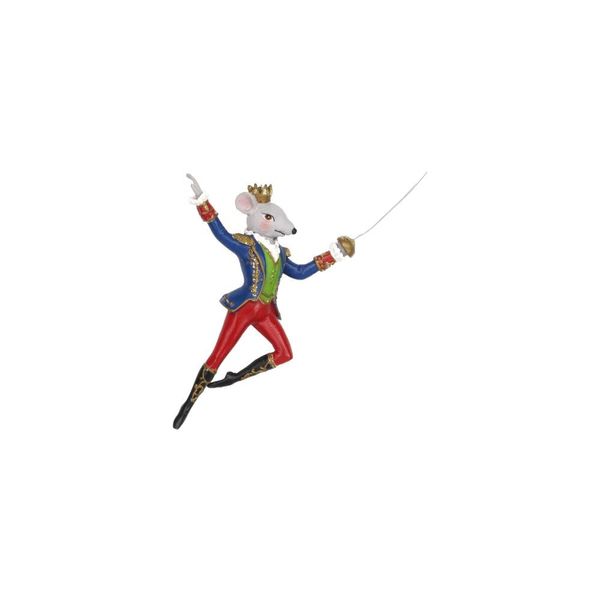 Gisela Graham Nutcracker King Rat Christmas Tree Decoration New